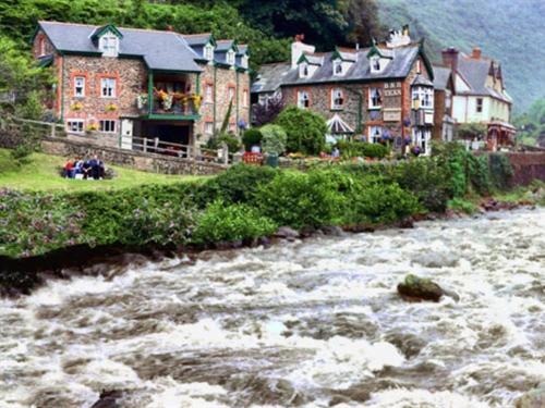 The Captains House Lynmouth Rom bilde